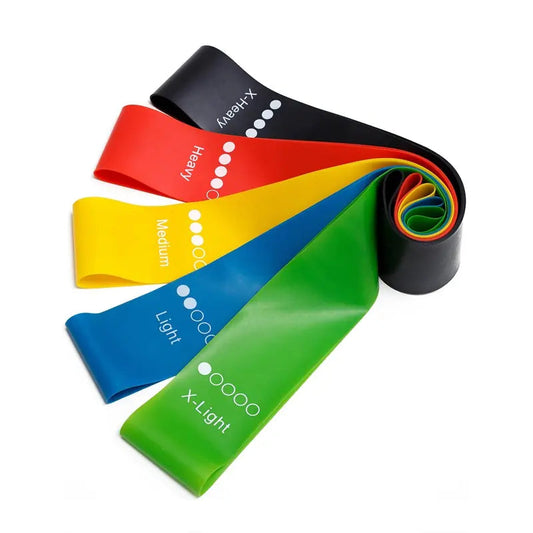 Natural Latex FlexFit Resistance Bands Set